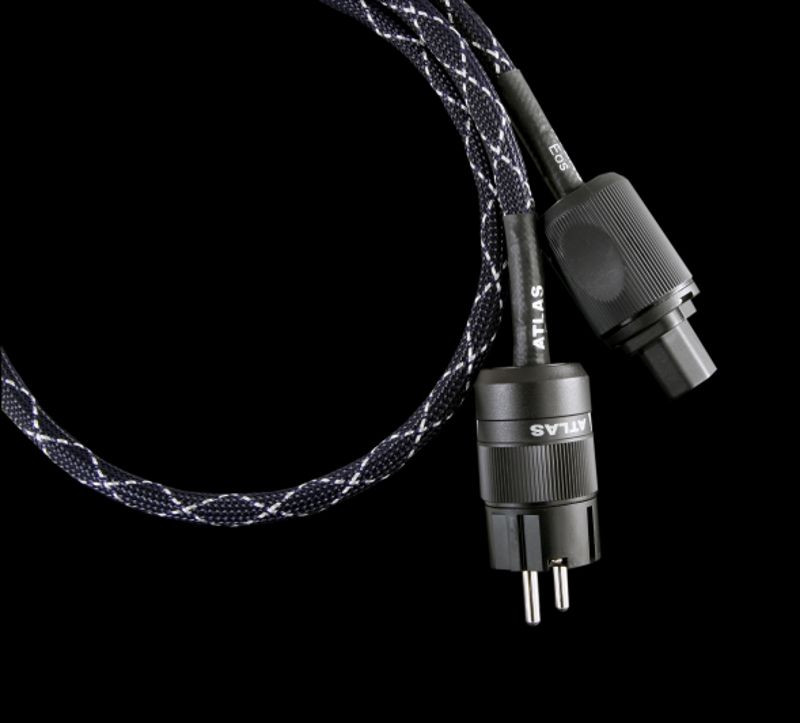 Сетевой кабель Atlas Eos MKII 4.0 SQ mm Rhodium Schuko-IEC 1.5m [IEC-SCHUKO C15 ]