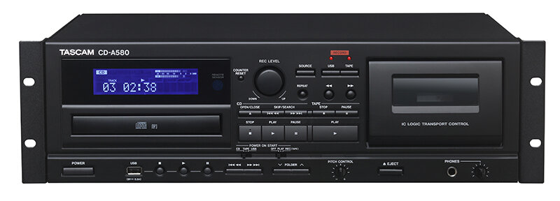 Кассетный плеер-рекордер Tascam CD-A580