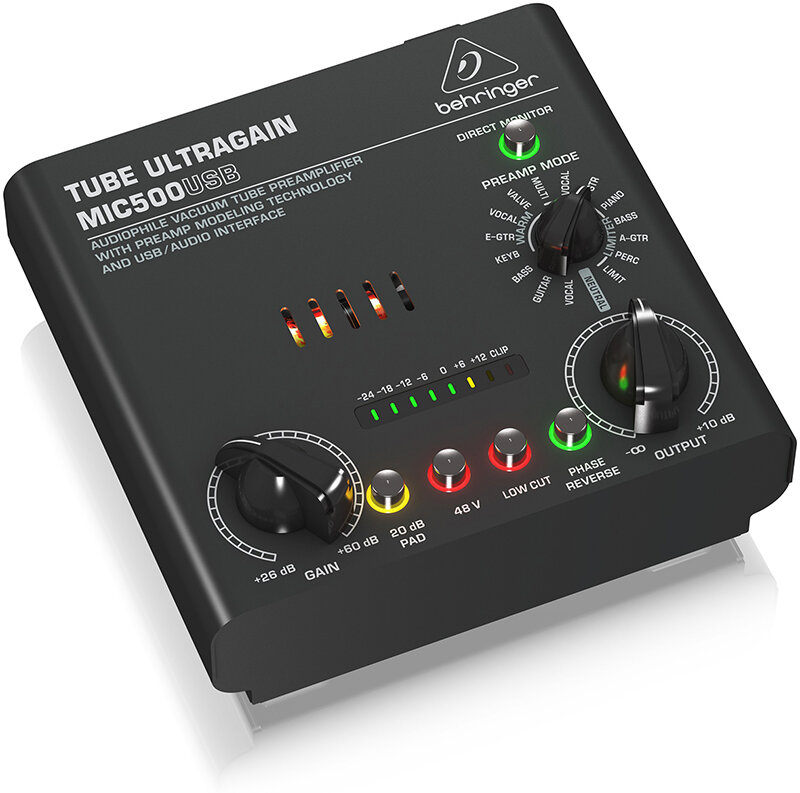 Предусилитель Behringer MIC500USB