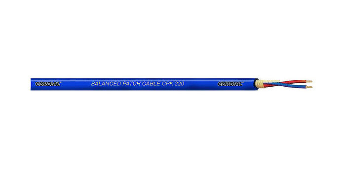 Микрофонный кабель Cordial CPK 220 Blue