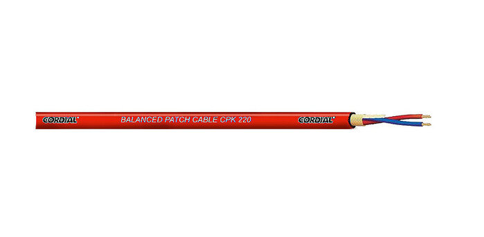 Микрофонный кабель Cordial CPK 220 Red