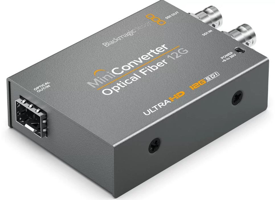Blackmagic Design Mini Converter - Optical Fiber 12G Преобразователь сигнала (мини-конвертер)