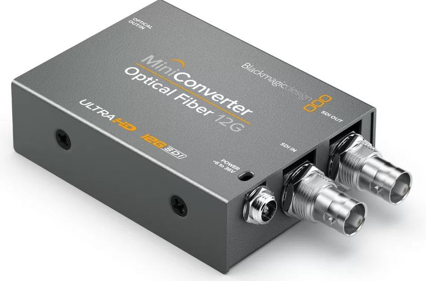 Blackmagic Design Mini Converter - Optical Fiber 12G Преобразователь сигнала (мини-конвертер)