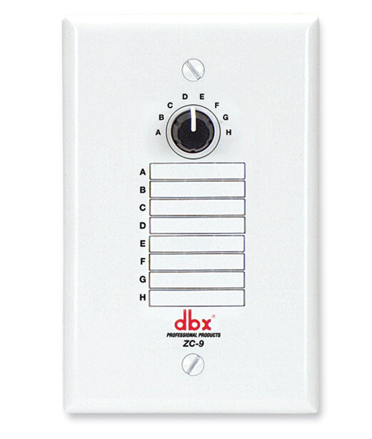 Настенный контроллер DBX ZC9