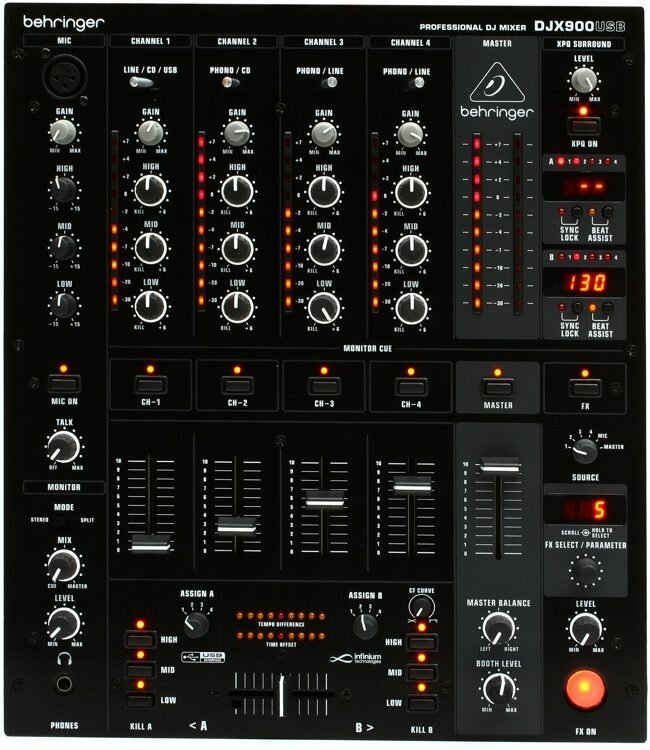 Микшерный пульт Behringer DJX900USB