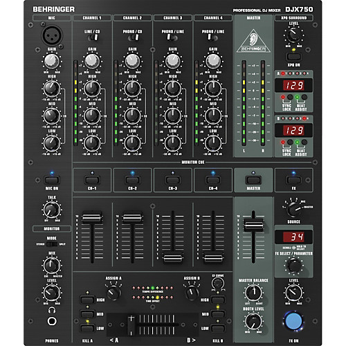 Микшерный пульт Behringer DJX750
