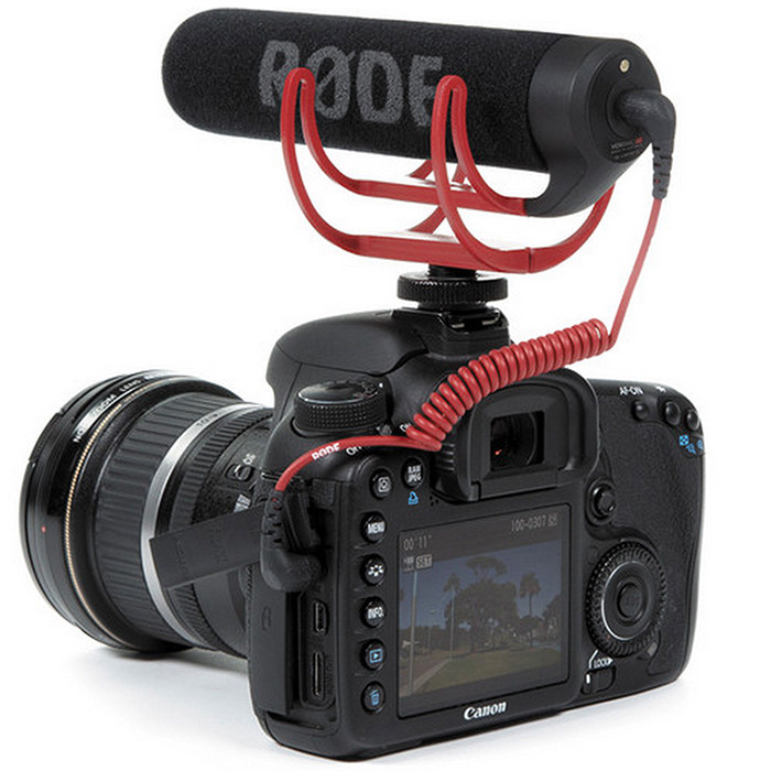Накамерный микрофон пушка Rode VideoMic GO