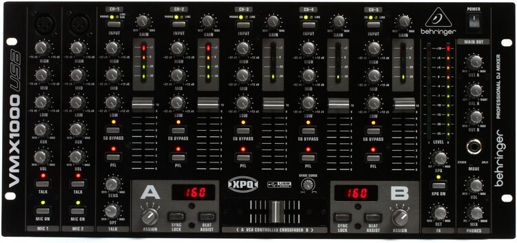 Микшерный пульт Behringer VMX1000USB