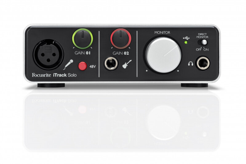 Аудио мини интерфейс Focusrite iTrack Solo (Lightning)