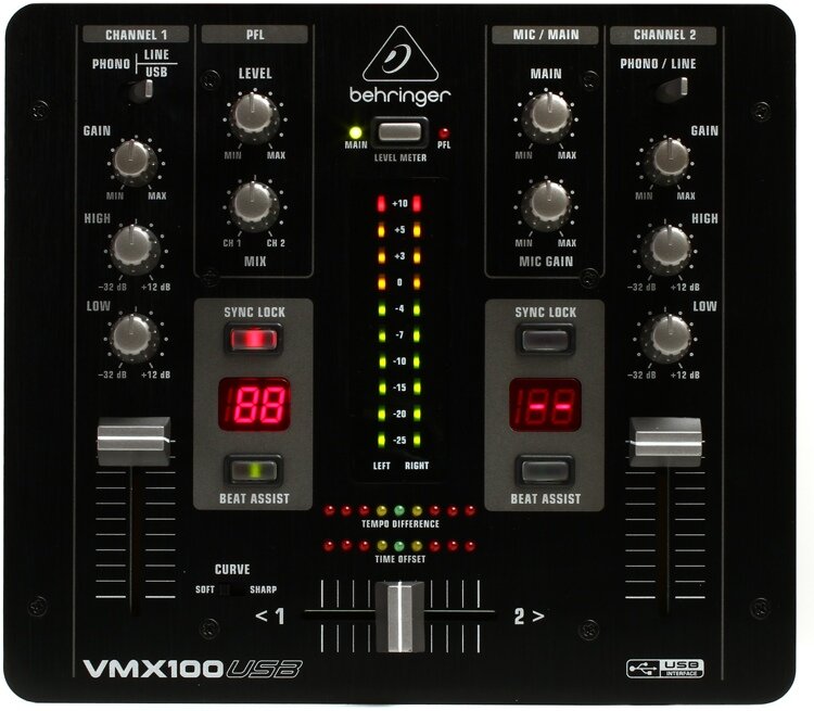 Микшерный пульт Behringer VMX100USB