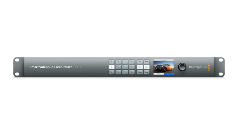 Коммутатор Blackmagic Smart Videohub CleanSwitch 12x12