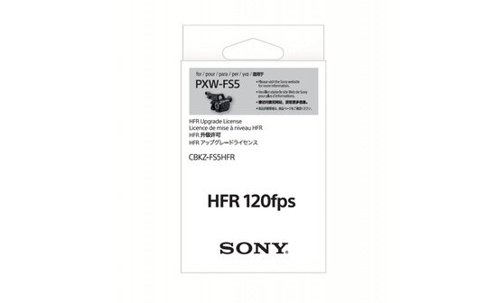 Обновление Sony CBKZ-FS5HFR