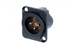 Разъем Neutrik NC3MD-LX-B