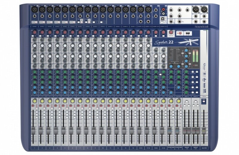 Микшерный пульт Soundcraft Signature 22