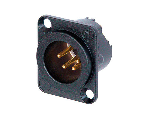 Разъем Neutrik NC4MD-LX-B