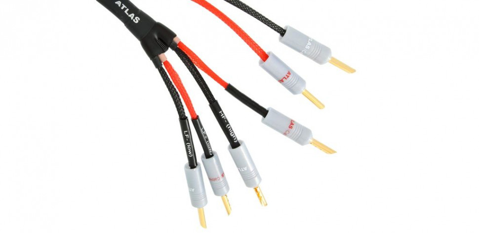 Акустический кабель Atlas Element Bi-Wire,  в метрах на катушке