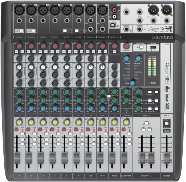 Микшерный пульт Soundcraft Signature 12MTK