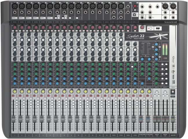Микшерный пульт Soundcraft Signature 22MTK