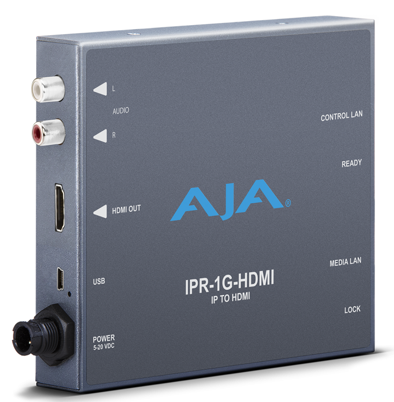 Конвертер IP-потоков AJA IPR-1G-HDMI