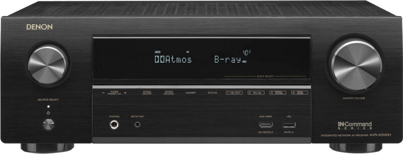 AV ресивер Denon AVR X-1500H BKE2