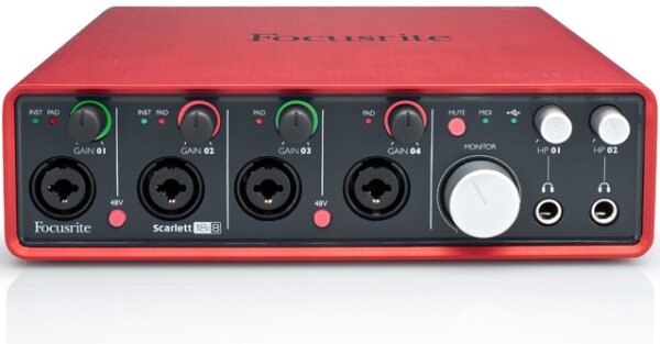 Аудиоинтерфейс Focusrite Scarlett 18i8 USB