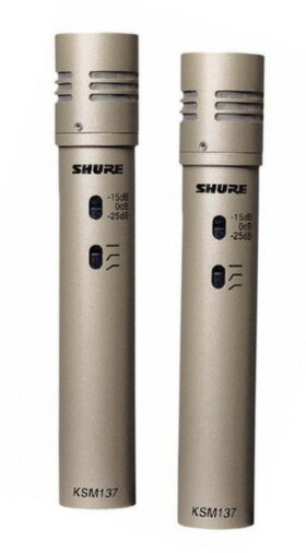 Микрофонный комплект Shure KSM137/SL ST PAIR
