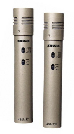 Микрофонный комплект Shure KSM137/SL ST PAIR