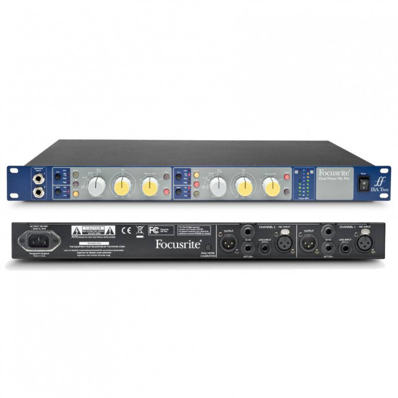 Предусилитель микрофонный Focusrite ISA TWO
