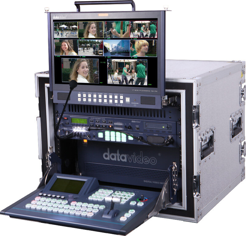 Мобильная видеостудия Datavideo MS-900 с 8 платами входов