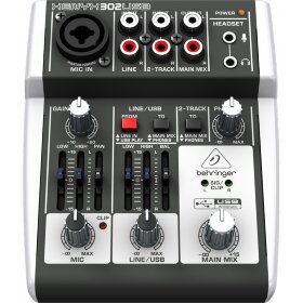 Микшерный пульт Behringer 302USB