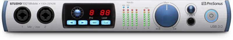 Аудио интерфейс USB 3.0 PreSonus Studio192 Mobile