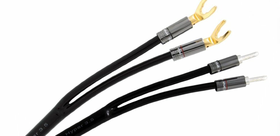 Акустический кабель Atlas Hyper 3,5, 10 м [разъем Банан Z типа, позолоченный]