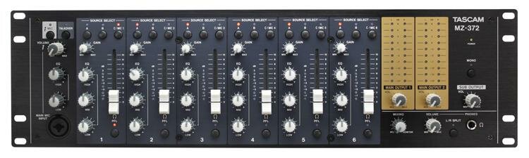 Инсталляционный микшерный пульт Tascam MZ-372