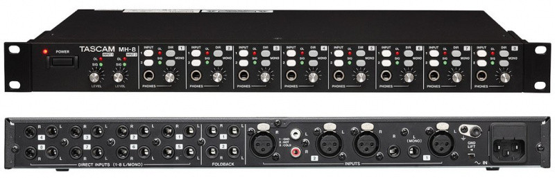 Предусилитель для наушников Tascam MH-8