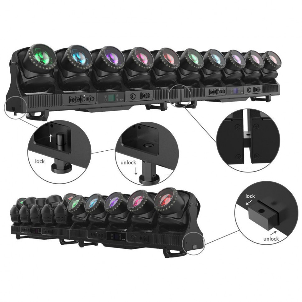 ACME TORNADO Цветной светодиодный прибор 