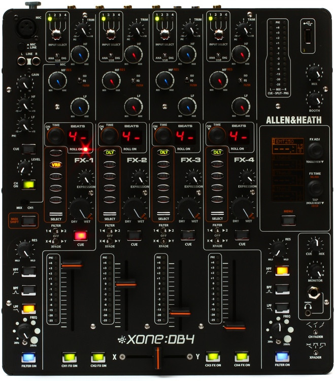 Микшерный пульт Allen&Heath XONE:DB4