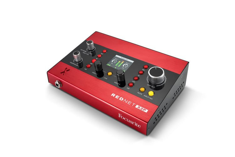 Dante-интерфейс Focusrite RedNet X2P