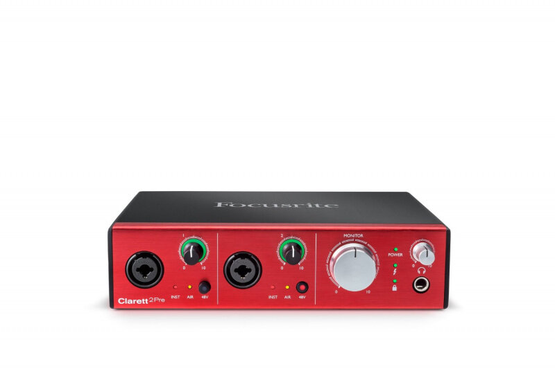Аудио интерфейс FOCUSRITE Clarett 2Pre USB