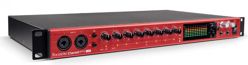 Аудио интерфейс Focusrite Clarett 8Pre USB