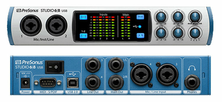 Аудио интерфейс PreSonus Studio 68