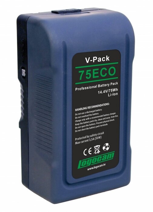 Аккумулятор Logocam V-Pack 75 ECO