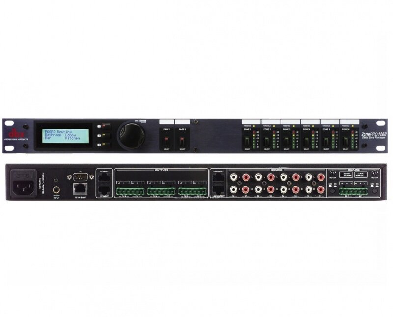 Аудио процессор DBX ZONEPRO 1260m