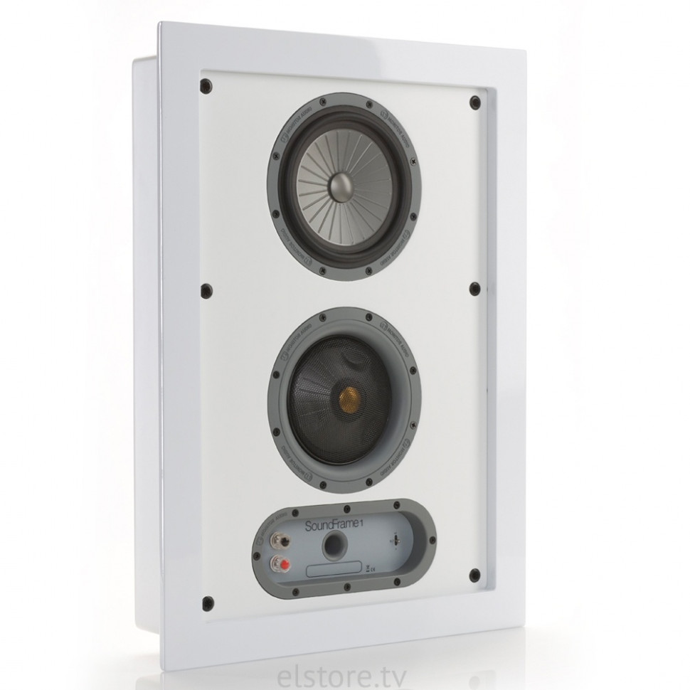 Настенная акустическая система Monitor Audio Soundframe 1 On Wall White