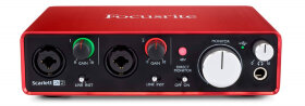 Аудиоинтерфейс Focusrite Scarlett 2i2 2nd Gen