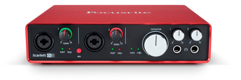 Аудиоинтерфейс Focusrite Scarlett 6i6 2nd Gen