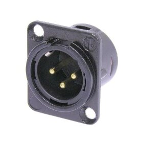 Разъем Neutrik NC3MD-L-B-1