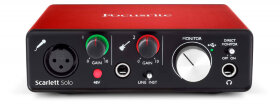 Аудиоинтерфейс Focusrite Scarlett Solo 2nd Gen