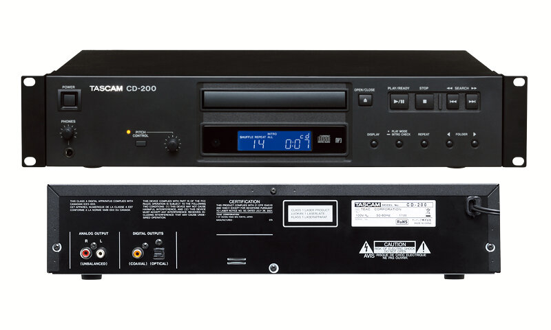 Плеер Tascam CD-200BT