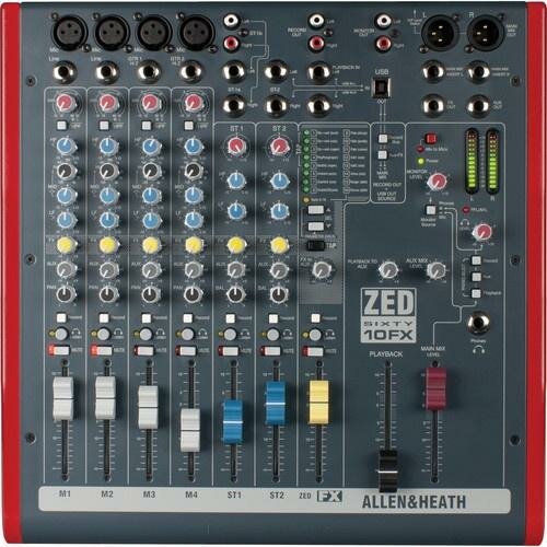 Микшерный пульт Allen&Heath ZED60-10FX