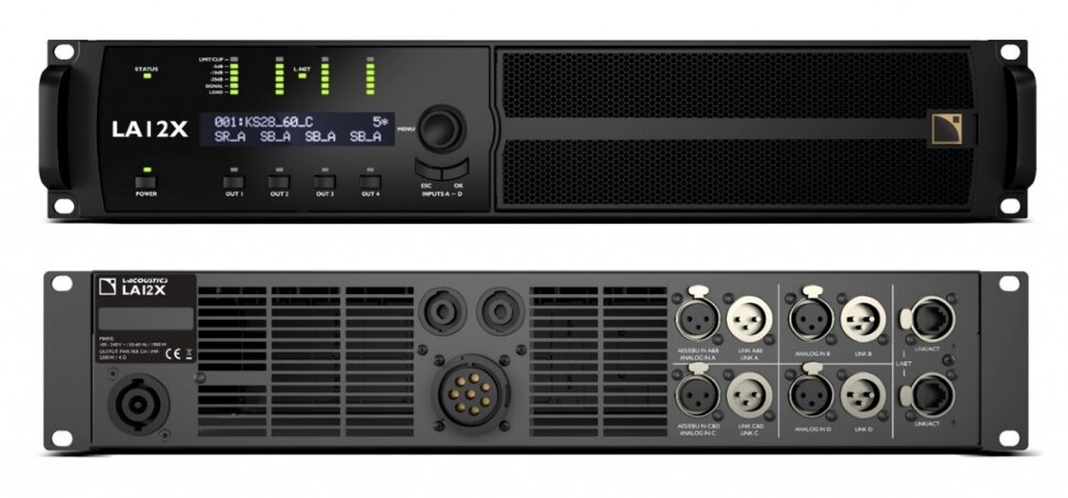 L-Acoustics LA12X Усилитель мощности с DSP процессором